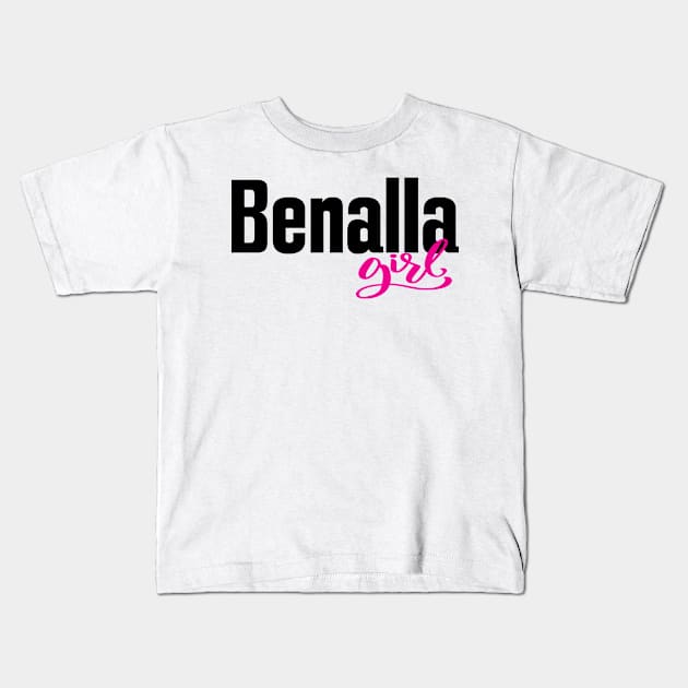 Benalla Girl Australia Raised Me Kids T-Shirt by ProjectX23Red